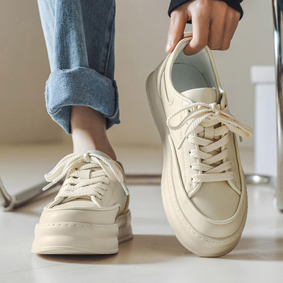 休闲板鞋小白鞋厚底男鞋