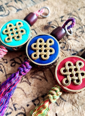 铜文玩挂件原创设计民族风