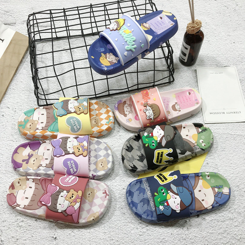 儿童拖鞋夏季卡通款可爱公主女孩洗澡居家室内防滑宝宝女童凉拖鞋图片
