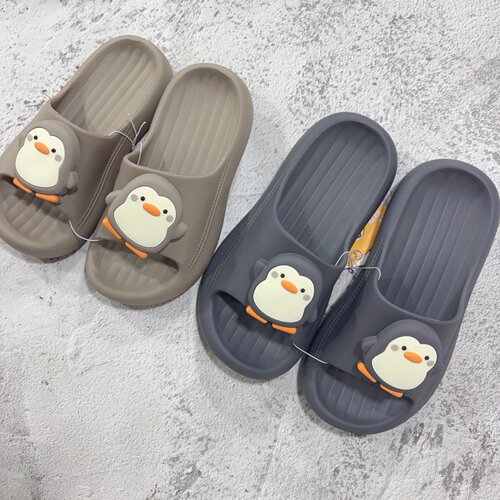 居乐多大童企鹅厚底防滑凉拖
