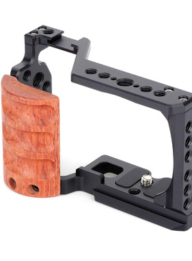 HEIJINGYU适用索尼ZVE10兔笼手柄 ZVE提手ZVE视频竖拍快装板