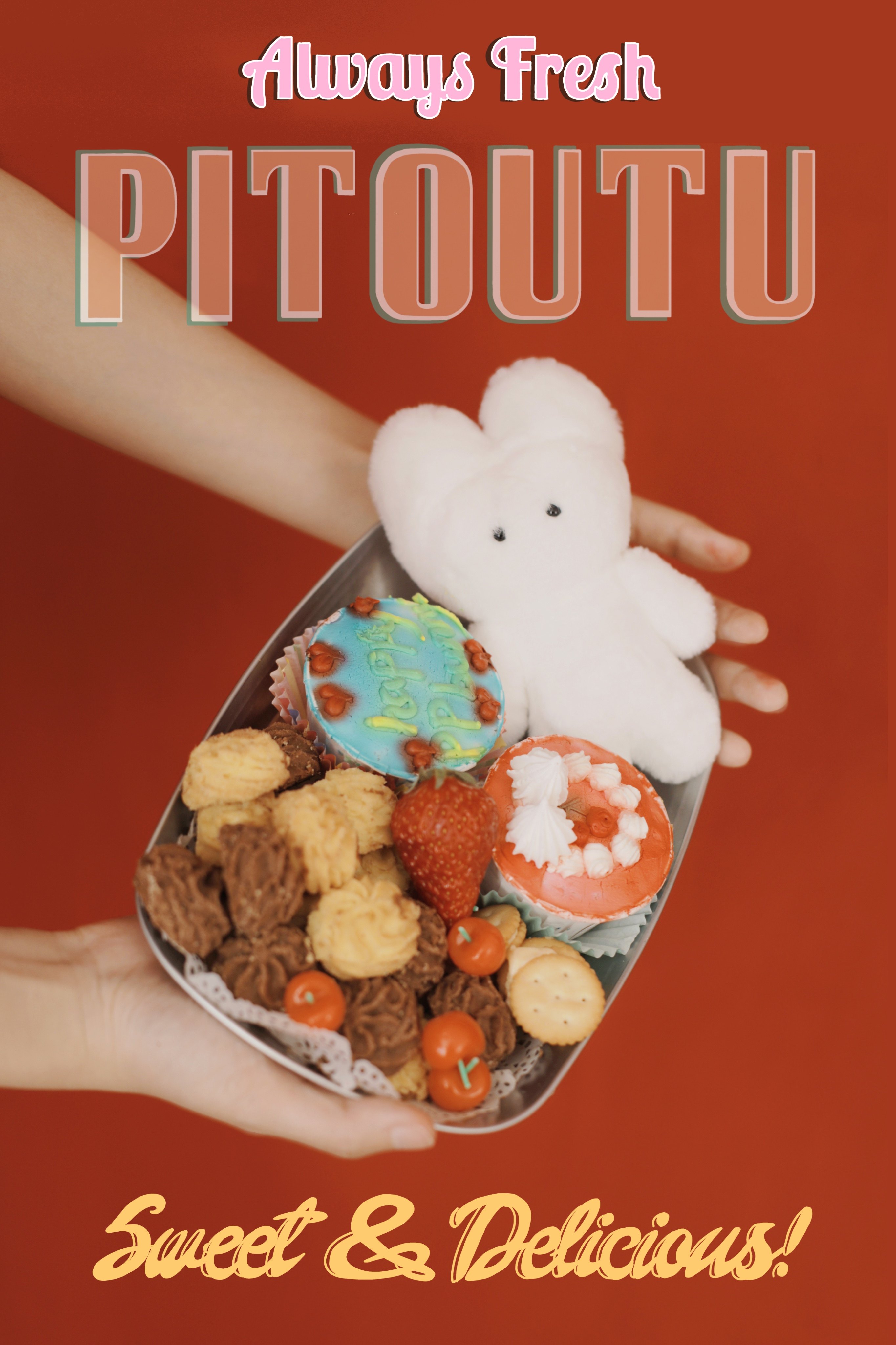 屁头兔|原创 升级柔软屁娃 白白胖胖 兔子玩偶 15厘米棉花娃娃