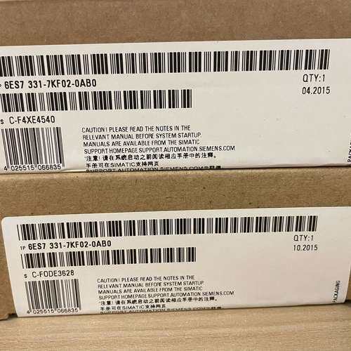 6ES7 331-7KF02-0AB0 PLC模块