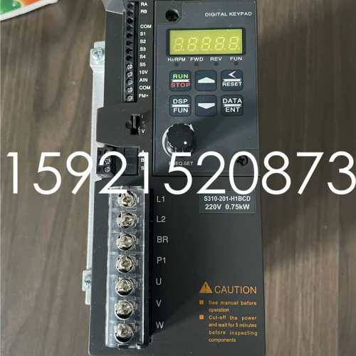 S310-201-H1BCD 东元台安变频器现货0.75KW220V没有包装的