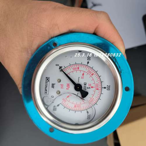 STAUFF SMK20-G1/4-PC测压接头 SPG063-00400-01-P-M04-F压力表