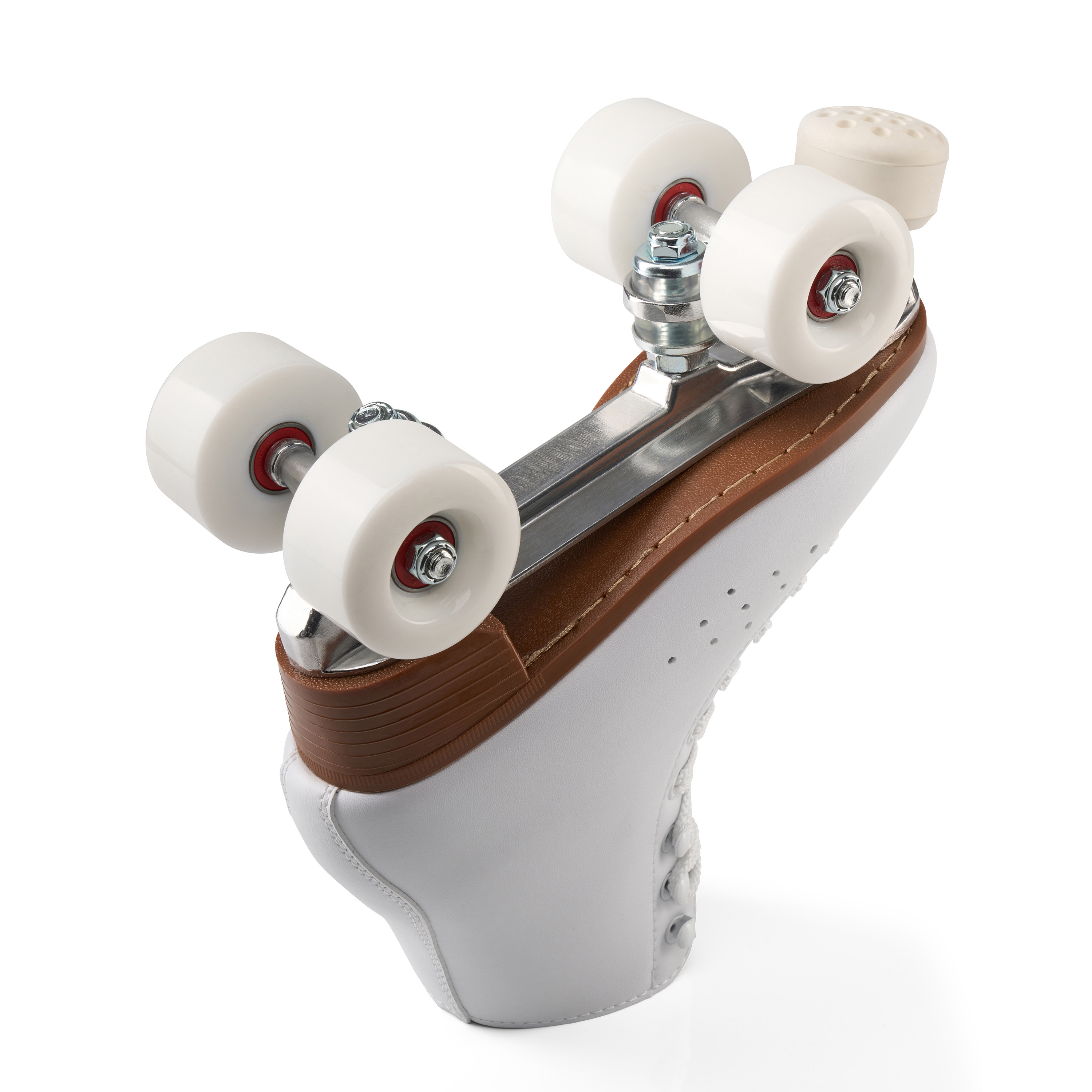 世纪福虎新款男女舒适成年人双排旱冰鞋黑色四轮溜冰鞋透气外贸鞋