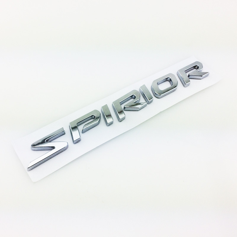 思鉑睿SPIRIOR車標(biāo)后尾標(biāo) 后車標(biāo)英文字母標(biāo)后備箱字標(biāo)志