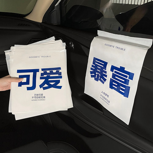 车舞飞扬车载垃圾袋粘贴式