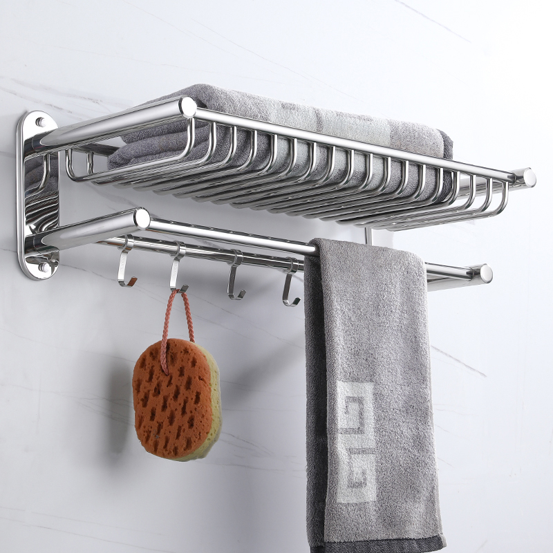 浴室双层卫浴五金衣服壁挂架