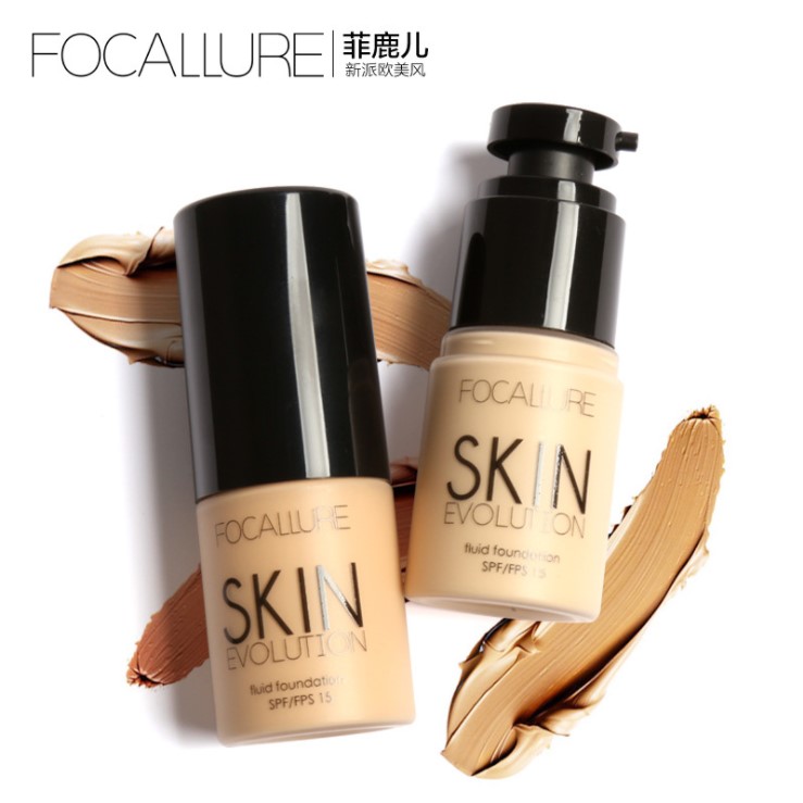 FOCALLURE菲鹿儿粉底液 自然裸妆保湿遮瑕持久不脱妆控油粉底BB霜|msdalam kategori Alat solek/minyak wangi/kecantikan, Makeup/krim - dari Buy2taobao.com untuk memberikan perkhidmatan ejen Taobao profesional membeli