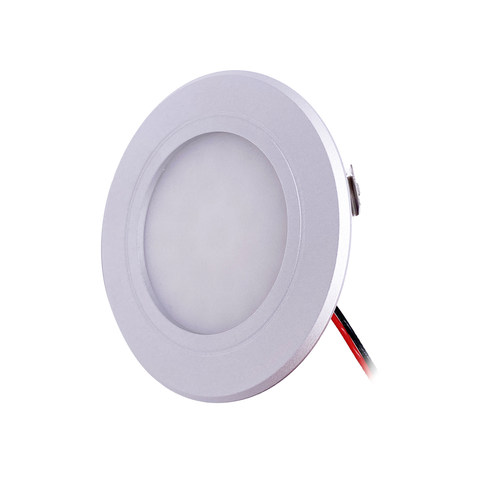 射灯橱柜灯防眩光嵌入式超薄筒灯12V吸顶灯简约家用LED开孔57MM