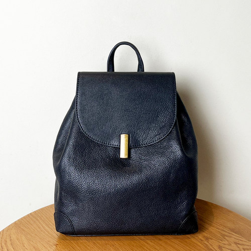 复古风真皮小背包女士牛皮双肩包