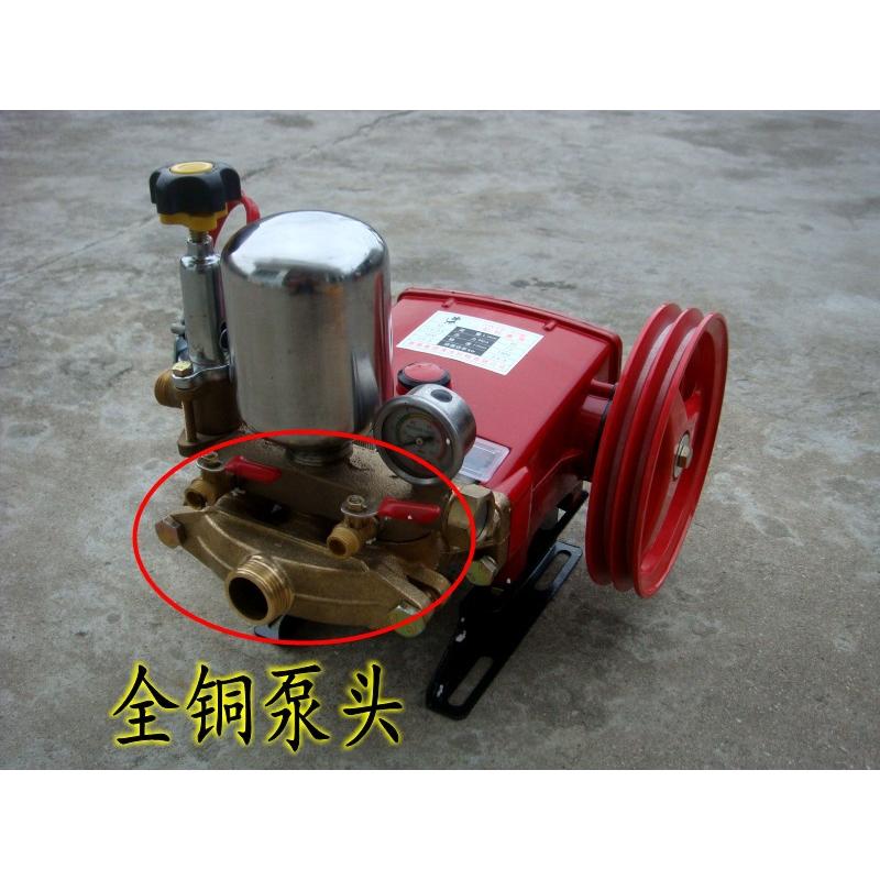 铜泵头/HM52型三缸柱塞泵/农用高压机动喷雾器/担架式喷雾器泵头