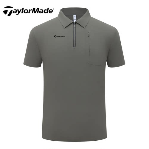 Taylormade半拉链速干POLO衫
