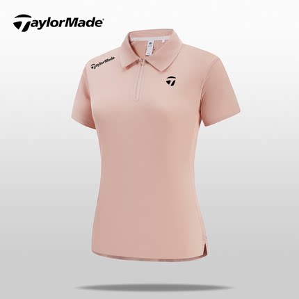 TaylorMade泰勒梅高尔夫短袖POLO衫女士速干凉感冰丝防晒运动上衣