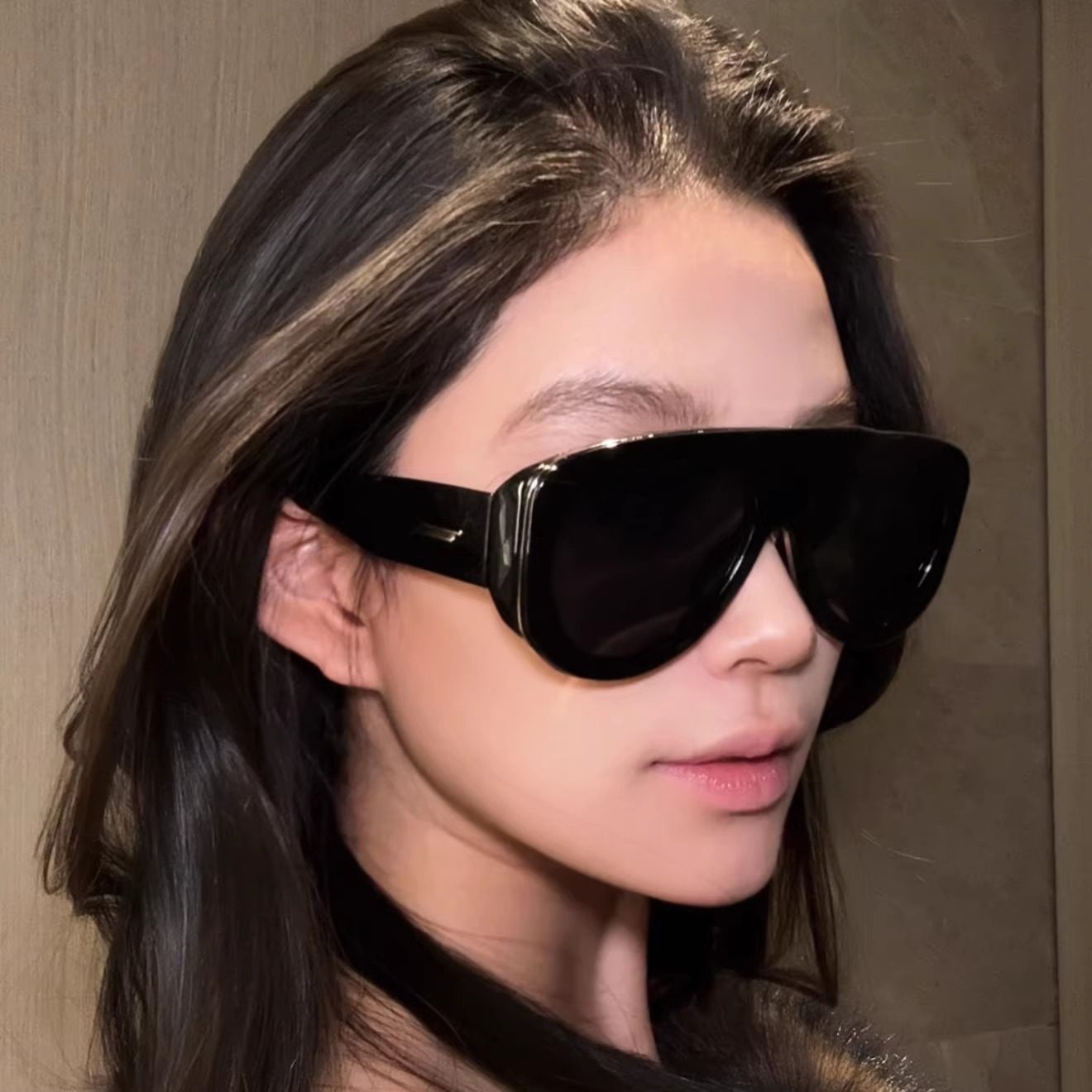 弗瑞姆眼镜大框蛤蟆镜ins欧美时尚遮阳百搭太阳眼镜粗框墨镜461