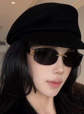 弗瑞姆无框切边防晒太阳镜