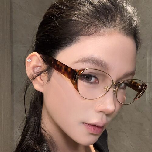 弗瑞姆新款高级感小框圆框太阳镜