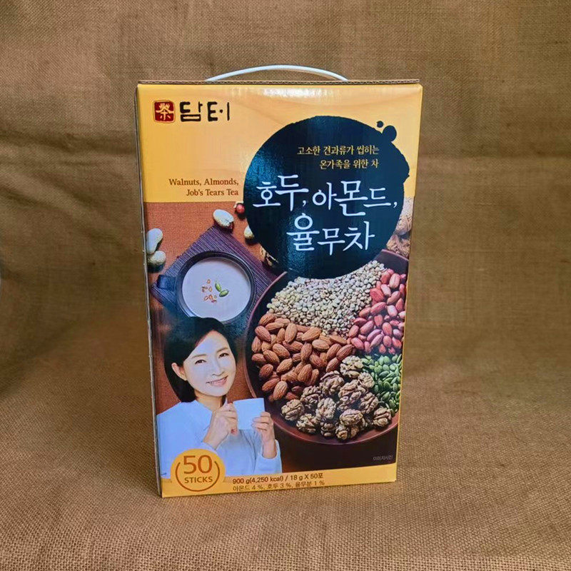 韩国进口丹特薏米五谷八宝茶900克50条礼盒装