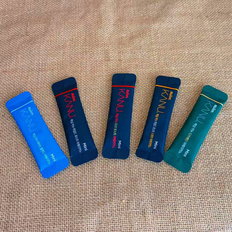 包邮韩国进口maxim麦馨卡奴kanu美式纯黑夜间甜美式咖啡10条品尝