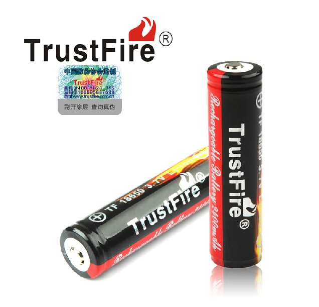 TrustFire原装3.7V18650带保护2