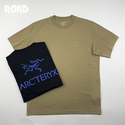 始祖鸟Arc'teryx  Kragg SL Cotton Bird Word字母LOGO短袖T恤