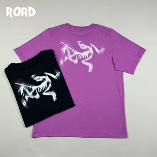 始祖鸟Arc'teryx Kragg SL Cotton Bird Logo女子纯棉短袖T恤