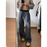 慵懒风宽松格子裤休闲11501-1-K2010-P5589，男装休闲裤，星座501-1