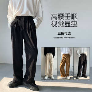 2022宽松直筒灯芯绒休闲裤3 501-1图片