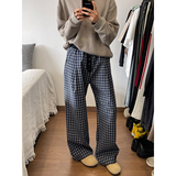 慵懒风宽松格子裤休闲11501-1-K2010-P5589，男装休闲裤，星座501-1
