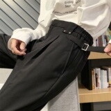 可调节松紧腰休闲西裤男501-1，男装休闲裤，星座501-1