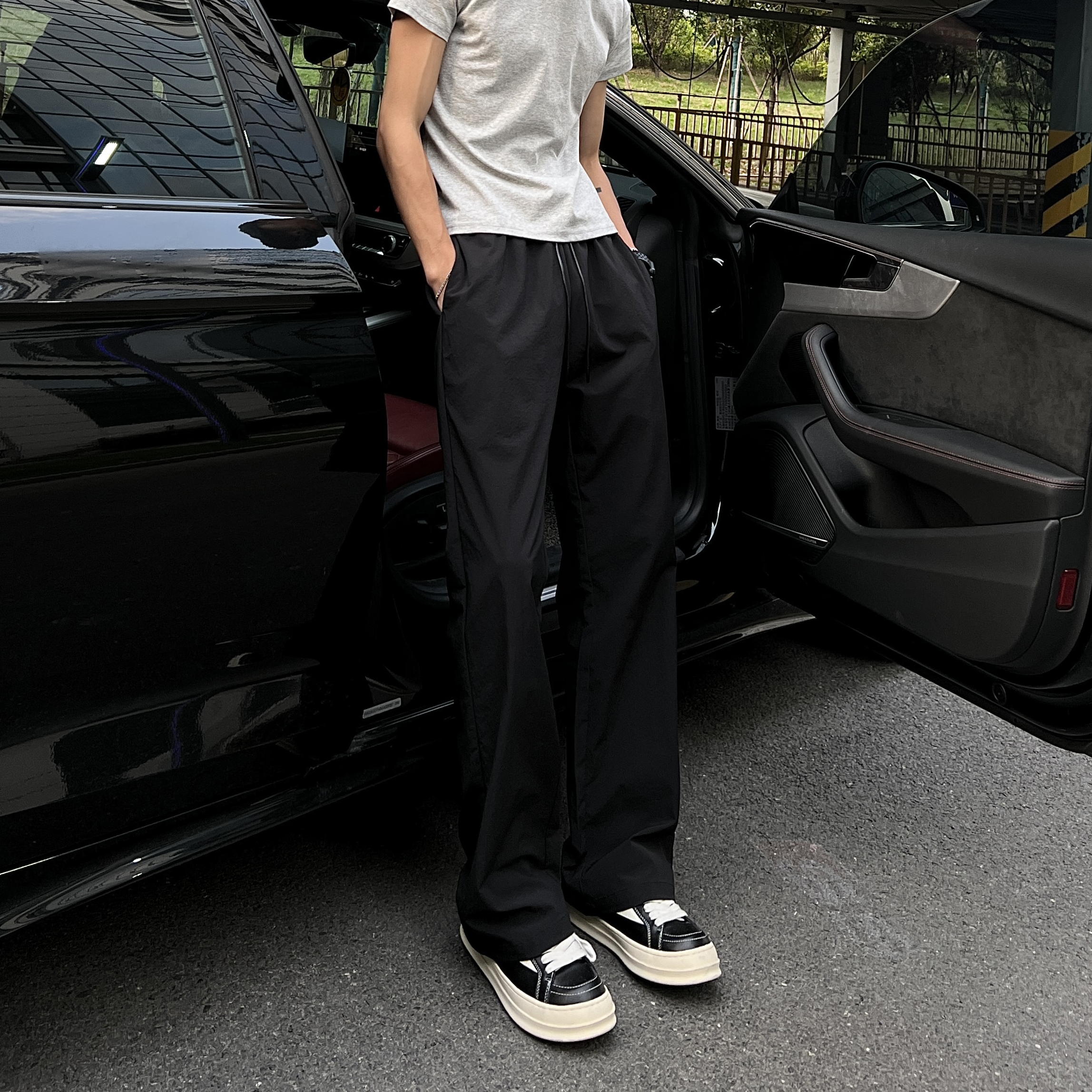 2025弹力薄款休闲运动裤西裤501-1-K797-P3859，男装西裤，星座501-1