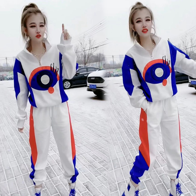 2022年春季休闲运动套装女两件套