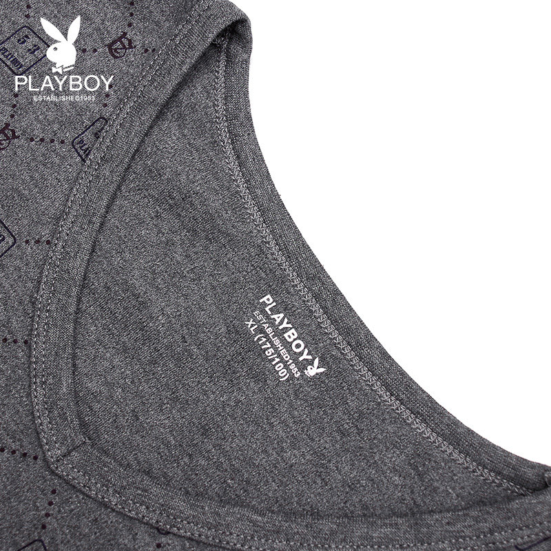 Sous-vêtement chaud jeunesse PLAYBOY simple en coton - Ref 767036 Image 5