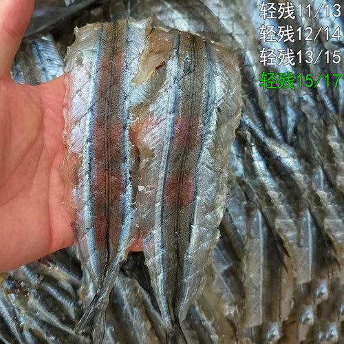 山东特产烧烤马步鱼干针鱼美味