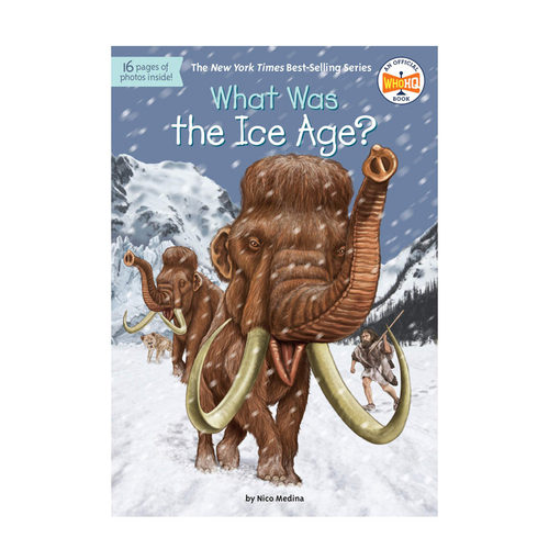 【现货】冰河时代是什么时候 WHAT WAS THE ICE AGE? 英文原版儿童章节书少儿英语启蒙读物书籍7-10岁