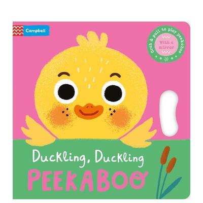 【预售】【镜面拉玩书】小鸭 小鸭 躲猫猫#2 Duckling  Duckling  PEEKABOO 原版英文儿童趣味 进口图书