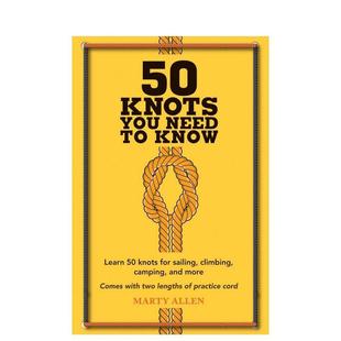 Know 英文手工制作图书 50个结 You Need Knots 你需要知道 原版 现货