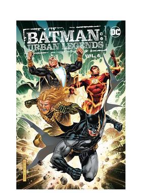 【预售】DC漫画 蝙蝠侠:都市传奇卷4 Batman: Urban Legends Vol. 4 英文漫画书原版进口图书超级英雄系列 扎塔娜特里·麦金尼斯