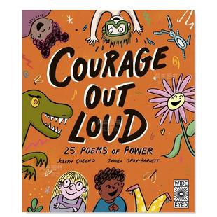 Perform Power 现货 Courage 25首力量诗歌 英文原版 Out 进口外版 Poetry Poems 大声读诗：勇气 图书 Loud