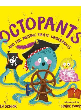 【现货】章鱼和消失的河豚内裤 Ocants and the Missing Pirate Underpants 原版英文儿童绘本图书