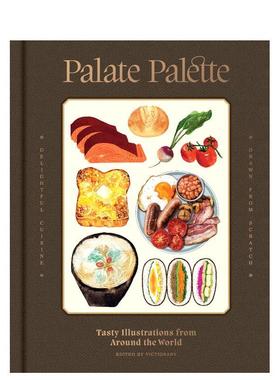 【现货】口感调色板 PALATE PALETTE 原版英文印刷版式色彩设计图书