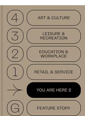 【预售】你在这里2：新标志设计 You Are Here 2: A New Approach to Signage and Wayfinding 原版英文字体图案标志设计图书