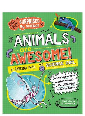【现货】【科学惊奇录】动物超能图鉴（精装） 【Surprised by Science】Animals are Awesome! 原版英文儿童绘本图书书籍