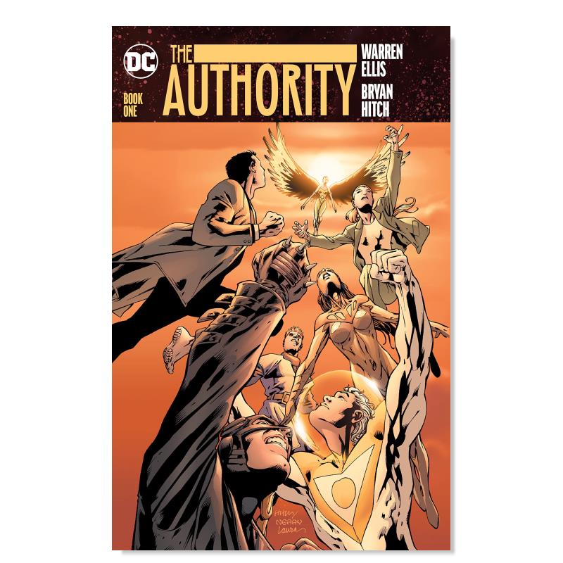 【现货】DC漫画 权力战队卷1 The Authority Book One 平装 英文漫画书原版进口图书 超级英雄系列美漫书籍 Warren Ellis 书籍/杂志/报纸 漫画类原版书 原图主图