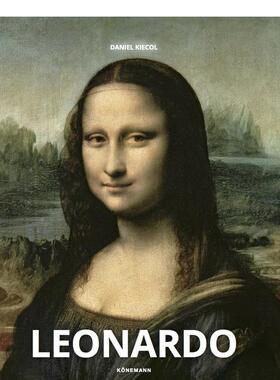 【预售】达芬奇 【Artist Monographs】Leonardo 原版英文艺术画册画集图书