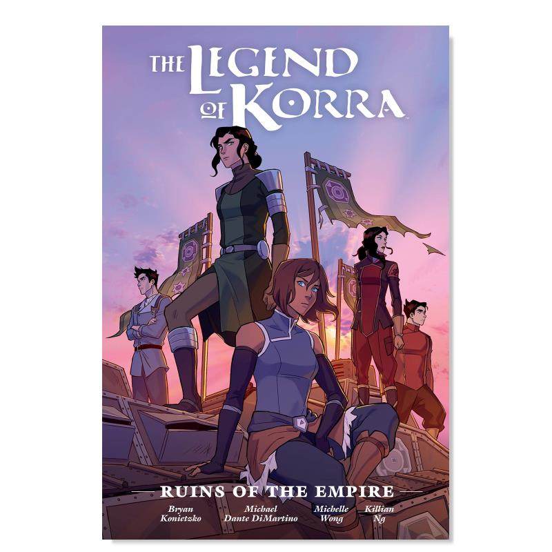 【预 售】科拉传说:帝国的废墟 legend of korra: ruins of the