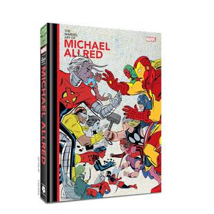 Allred 英文艺术插画原画设定集图书书籍 漫威艺术 Art Marvel 迈克尔·阿勒德 The 原版 Michael 预售