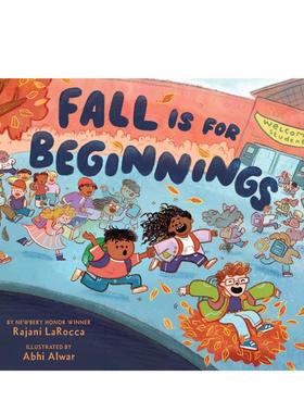 【预售】秋日启程时 Fall Is For Beginnings 原版英文儿童绘本图书书籍