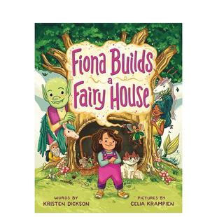 Fiona Builds 原版 预售 英文儿童绘本 House 菲奥娜建造童话屋 Fairy